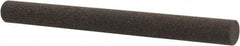 Made in USA - 4" Long x 3/8" Diam x 3/8" Thick, Aluminum Oxide Sharpening Stone - Round, Coarse Grade - Makers Industrial Supply