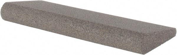 Made in USA - 4-1/2" Long x 1-3/4" Diam x 1/2" Thick, Aluminum Oxide Sharpening Stone - Round, Coarse Grade - Makers Industrial Supply