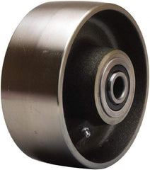 Hamilton - 6 Inch Diameter x 2-1/2 Inch Wide, Forged Steel Caster Wheel - 3,500 Lb. Capacity, 3-1/4 Inch Hub Length, 3/4 Inch Axle Diameter, Precision Ball Bearing - Makers Industrial Supply