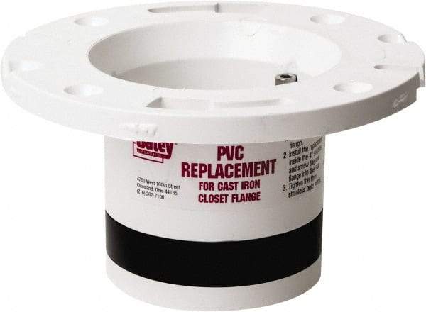 Oatey - Faucet Replacement Closet Flange Replacement - Cast Iron - Makers Industrial Supply