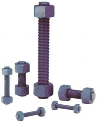 Dan-Loc Bolt & Gasket - 1/2-13 5" OAL Fully Threaded Stud - Stainless Steel, Plain Finish - Makers Industrial Supply