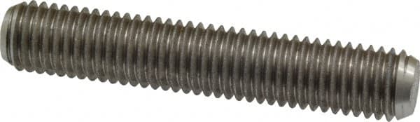 Dan-Loc Bolt & Gasket - 5/8-11 3-1/2" OAL Fully Threaded Stud - Stainless Steel, Plain Finish - Makers Industrial Supply