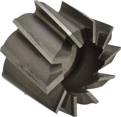 Made in USA - 2-1/4" Diam, 1" Arbor Hole Diam, 1-1/2" Length of Cut, 10 Flute, High Speed Steel, Finisher Shell End Mill - Right Hand Cut, Right Hand Spiral Flute, Uncoated - Makers Industrial Supply