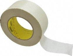 3M - 60 Yd Long x 2" Wide, Series 361, White Silicone Glass Cloth Tape - 7.5 mil Thick, 182 Lb/In Tensile Strength - Makers Industrial Supply