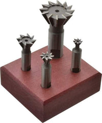 Value Collection - Dovetail Cutter Sets Included Angle: 60 Minimum Cutting Diameter (Inch): 3/8 - Makers Industrial Supply