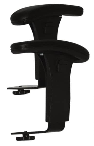 Bevco - Black Adjustable Arms - For Multi-Task Swivel Chairs - Makers Industrial Supply