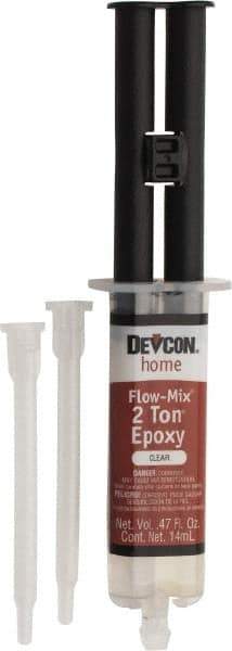 Devcon - 14 mL Syringe Two Part Epoxy - 30 min Working Time, Series 2 Ton - Makers Industrial Supply