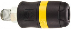 Parker - 1/2 Male NPTF Industrial Pneumatic Hose Coupler - Polyamide, 1/2" Body Diam - Makers Industrial Supply