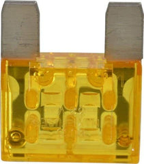 Cooper Bussmann - 20 Amp, 32 VDC, Bussmann MAX-20, Fast Acting Automotive Fuse - 1.35" Long, Yellow, Littlefuse MAX20, Ferraz Shawmut AF3-20 - Makers Industrial Supply