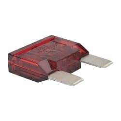 Cooper Bussmann - 50 Amp, 32 VDC, Bussmann MAX-50, Fast Acting Automotive Fuse - 1.35" Long, Red, Littlefuse MAX50, Ferraz Shawmut AF3-50 - Makers Industrial Supply