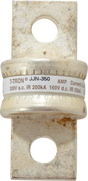 Cooper Bussmann - 160 VDC, 300 VAC, 350 Amp, Fast-Acting General Purpose Fuse - Bolt-on Mount, 2-3/4" OAL, 20 at DC, 200 at AC (RMS) kA Rating, 1" Diam - Makers Industrial Supply