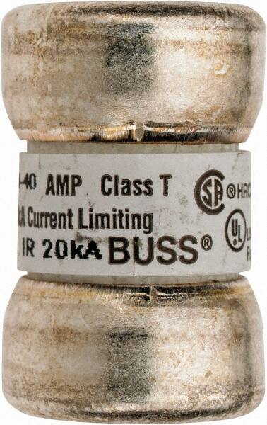 Cooper Bussmann - 160 VDC, 300 VAC, 40 Amp, Fast-Acting General Purpose Fuse - 7/8" OAL, 20 at DC, 200 at AC (RMS) kA Rating, 9/16" Diam - Makers Industrial Supply