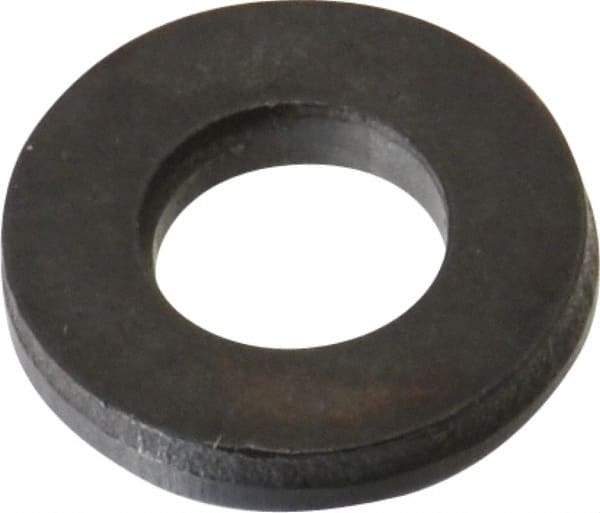 Gibraltar - M5 Screw, Grade 1010 Case Hardened Steel Extra Thick Flat Washer - 5.3mm ID x 11mm OD, 2mm Thick, Black Oxide Finish - Makers Industrial Supply