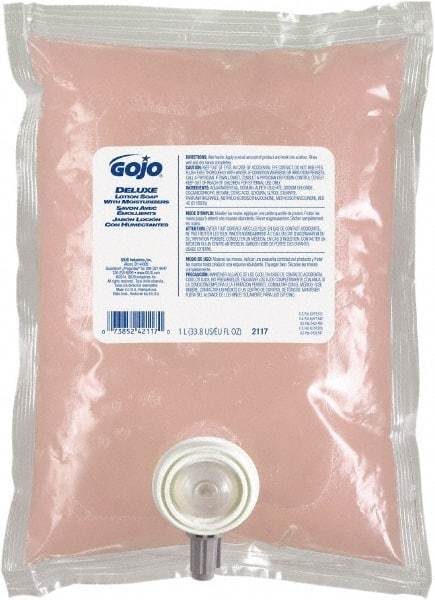 GOJO - 1 L Dispenser Refill Liquid Soap - Pink, Floral Scent - Makers Industrial Supply