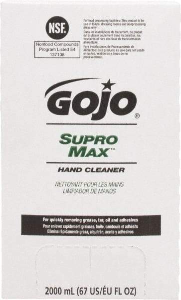 GOJO - 2 L Dispenser Refill Liquid Hand Cleaner - Beige - Makers Industrial Supply