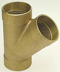 NIBCO - 4", Cast Copper Drain, Waste & Vent Pipe - C x C x C - Makers Industrial Supply