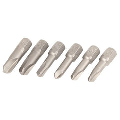 Tri-Wing Insert Bit #0, 1, 2, 3, 4, 5 × 25mm (6 Bit Pack) - Makers Industrial Supply