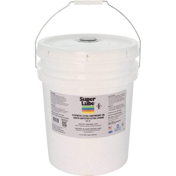 Synco Chemical - 5 Gal Pail Synthetic Lubricant - Translucent, -40°F to 500°F, Food Grade - Makers Industrial Supply