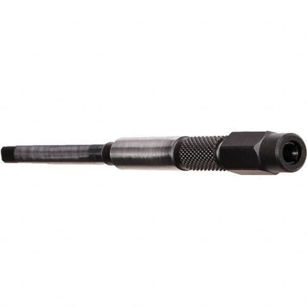 Emuge - M7 to M10mm Tap, 5.1181 Inch Overall Length, 17/32 Inch Max Diameter, Tap Extension - 7mm Tap Shank Diameter, 25mm Tap Depth, Through Coolant - Makers Industrial Supply