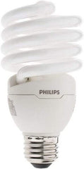 Philips - 26 Watt Fluorescent Residential/Office Medium Screw Lamp - 4,100°K Color Temp, 1,800 Lumens, 120 Volts, EL/mDT, 10,000 hr Avg Life - Makers Industrial Supply