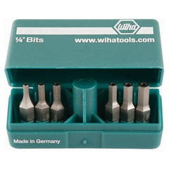 Security Hex Bit PokitPak Inch Set Includes: 3/32, 7/64, 1/8, 9/64, 5/32, 3/16 - Makers Industrial Supply