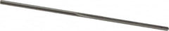 Made in USA - 0.0385" High Speed Steel 3 Flute Chucking Reamer - Straight Flute, 0.038" Straight Shank, 1/2" Flute Length, 1-1/2" OAL - Makers Industrial Supply