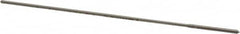 Made in USA - 0.0455" High Speed Steel 4 Flute Chucking Reamer - Straight Flute, 0.039" Straight Shank, 1/2" Flute Length, 2-1/2" OAL - Makers Industrial Supply