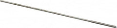 Made in USA - 0.046" High Speed Steel 4 Flute Chucking Reamer - Straight Flute, 0.039" Straight Shank, 1/2" Flute Length, 2-1/2" OAL - Makers Industrial Supply