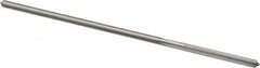 Made in USA - 0.092" High Speed Steel 4 Flute Chucking Reamer - Straight Flute, 0.081" Straight Shank, 3/4" Flute Length, 3" OAL - Makers Industrial Supply