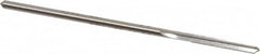 Made in USA - 0.128" High Speed Steel 4 Flute Chucking Reamer - Makers Industrial Supply