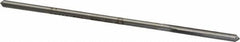 Made in USA - 0.132" High Speed Steel 4 Flute Chucking Reamer - Straight Flute, 0.119" Straight Shank, 7/8" Flute Length, 3-1/2" OAL - Makers Industrial Supply