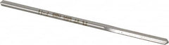 Made in USA - 0.137" High Speed Steel 4 Flute Chucking Reamer - Makers Industrial Supply