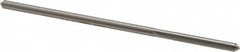 Made in USA - 0.15" High Speed Steel 4 Flute Chucking Reamer - Straight Flute, 0.143" Straight Shank, 1" Flute Length, 4" OAL - Makers Industrial Supply