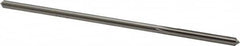 Made in USA - 0.1605" High Speed Steel 6 Flute Chucking Reamer - Straight Flute, 0.153" Straight Shank, 1-1/8" Flute Length, 4-1/2" OAL - Makers Industrial Supply