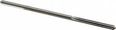 Made in USA - 0.17" High Speed Steel 6 Flute Chucking Reamer - Straight Flute, 0.1595" Straight Shank, 1-1/8" Flute Length, 4-1/2" OAL - Makers Industrial Supply