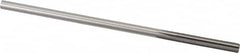 Made in USA - 0.194" High Speed Steel 6 Flute Chucking Reamer - Straight Flute, 0.186" Straight Shank, 1-1/4" Flute Length, 5" OAL - Makers Industrial Supply