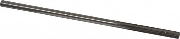 Made in USA - 0.195" High Speed Steel 6 Flute Chucking Reamer - Straight Flute, 0.186" Straight Shank, 1-1/4" Flute Length, 5" OAL - Makers Industrial Supply