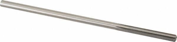 Made in USA - 0.1995" High Speed Steel 6 Flute Chucking Reamer - Straight Flute, 0.1895" Straight Shank, 1-1/4" Flute Length, 5" OAL - Makers Industrial Supply