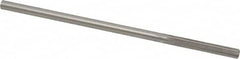 Made in USA - 0.2" High Speed Steel 6 Flute Chucking Reamer - Straight Flute, 0.1895" Straight Shank, 1-1/4" Flute Length, 5" OAL - Makers Industrial Supply