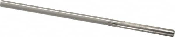 Made in USA - 0.2115" High Speed Steel 6 Flute Chucking Reamer - Straight Flute, 0.2016" Straight Shank, 1-1/4" Flute Length, 5" OAL - Makers Industrial Supply