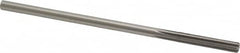 Made in USA - 0.215" High Speed Steel 6 Flute Chucking Reamer - Straight Flute, 0.2075" Straight Shank, 1-1/4" Flute Length, 5" OAL - Makers Industrial Supply