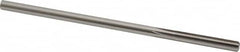 Made in USA - 0.2175" High Speed Steel 6 Flute Chucking Reamer - Straight Flute, 0.2075" Straight Shank, 1-1/4" Flute Length, 5" OAL - Makers Industrial Supply