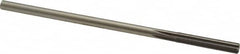 Made in USA - 0.218" High Speed Steel 6 Flute Chucking Reamer - Straight Flute, 0.2075" Straight Shank, 1-1/4" Flute Length, 5" OAL - Makers Industrial Supply