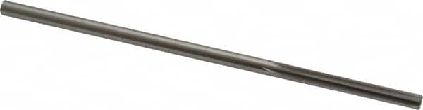 Made in USA - 7/32" High Speed Steel 6 Flute Chucking Reamer - Straight Flute, 0.2075" Straight Shank, 1-1/4" Flute Length, 5" OAL - Makers Industrial Supply