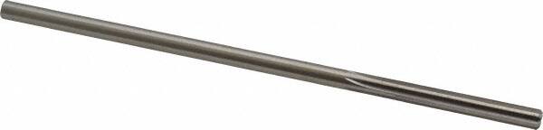 Made in USA - 0.2225" High Speed Steel 6 Flute Chucking Reamer - Makers Industrial Supply