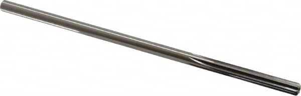 Made in USA - 0.2305" High Speed Steel 6 Flute Chucking Reamer - Straight Flute, 0.2173" Straight Shank, 1-1/2" Flute Length, 6" OAL - Makers Industrial Supply