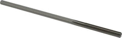 Made in USA - 0.233" High Speed Steel 6 Flute Chucking Reamer - Straight Flute, 0.2173" Straight Shank, 1-1/2" Flute Length, 6" OAL - Makers Industrial Supply