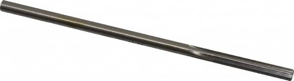 Made in USA - 0.2445" High Speed Steel 6 Flute Chucking Reamer - Straight Flute, 0.2329" Straight Shank, 1-1/2" Flute Length, 6" OAL - Makers Industrial Supply