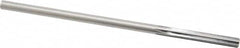 Made in USA - 0.247" High Speed Steel 6 Flute Chucking Reamer - Straight Flute, 0.2405" Straight Shank, 1-1/2" Flute Length, 6" OAL - Makers Industrial Supply