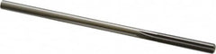 Made in USA - 0.256" High Speed Steel 6 Flute Chucking Reamer - Straight Flute, 0.2405" Straight Shank, 1-1/2" Flute Length, 6" OAL - Makers Industrial Supply